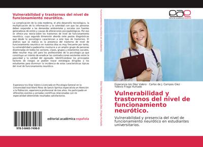 Vulnerabilidad y trastornos del nivel de funcionamiento neurótico.