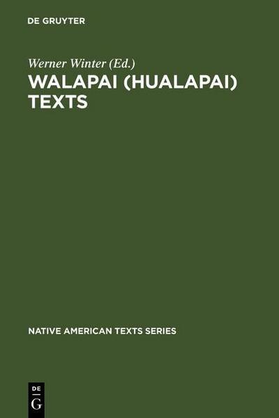 Walapai (Hualapai) Texts