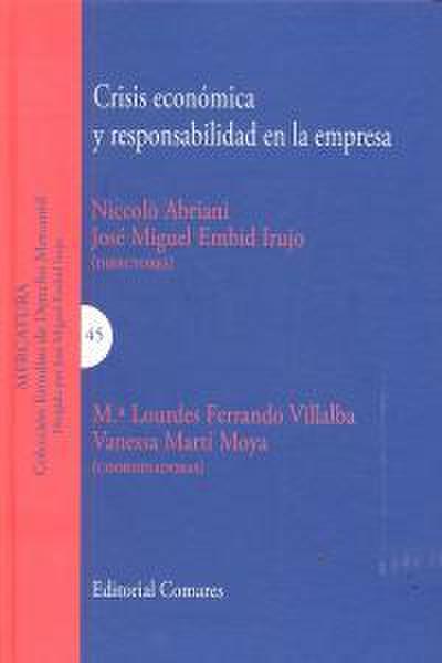 Crisis económica y responsabilidad en la empresa
