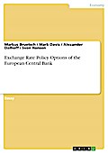 Exchange Rate Policy Options of the European Central Bank