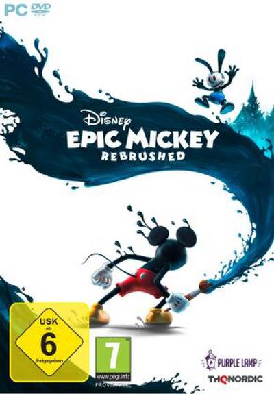Disney Epic Mickey: Rebrushed, 1 DVD-ROM
