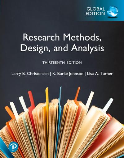 Christensen, L: Research Methods, Design, and Analysis, Glob
