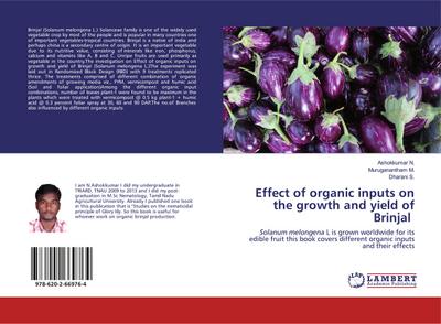 Effect of organic inputs on the growth and yield of Brinjal