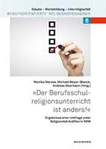 ’Der Berufsschulreligionsunterricht ist ande