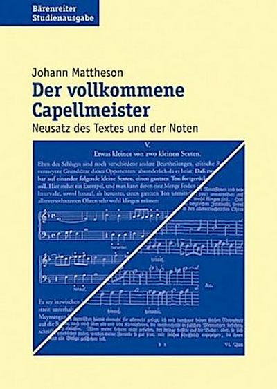 Der vollkommene Capellmeister