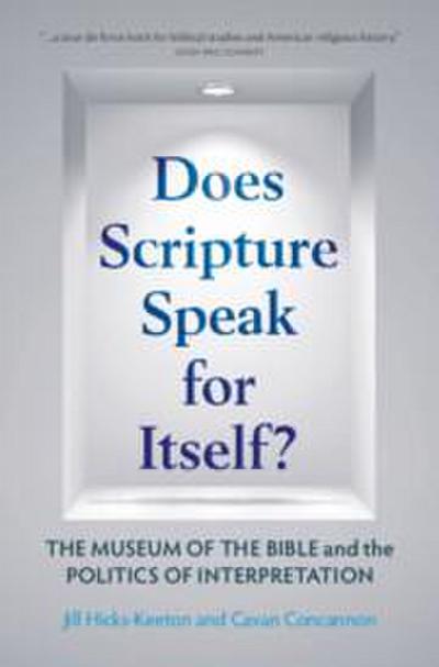 Does Scripture Speak for Itself?