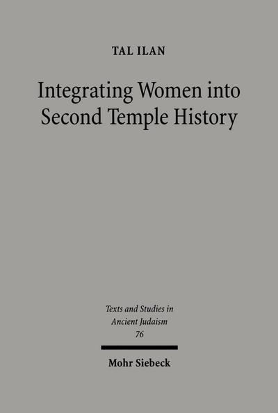 Integrating Jewish Women into Second Temple History