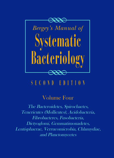 Bergey’s Manual of Systematic Bacteriology