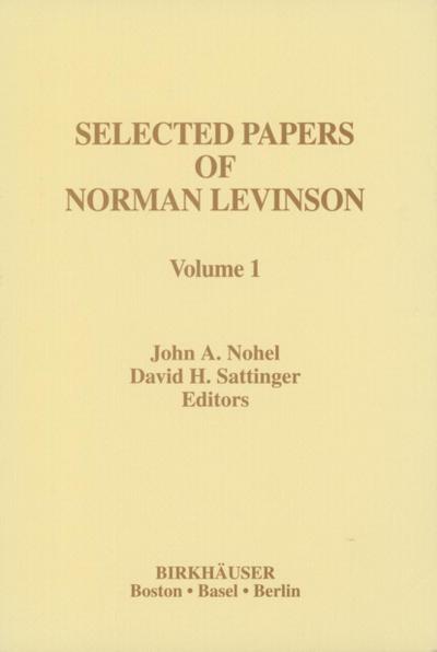 Selected Papers of Norman Levinson