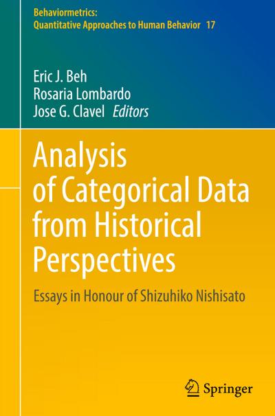 Analysis of Categorical Data from Historical Perspectives