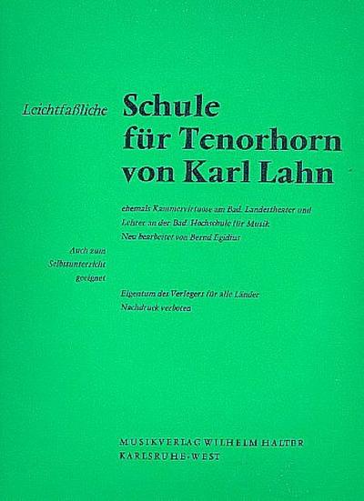 Leichtfaßliche Schulefür Tenorhorn