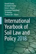 International Yearbook of Soil Law and Policy 2018
