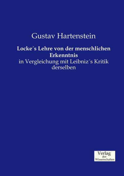 Locke’s Lehre von der menschlichen Erkenntnis