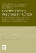 Dezentralisierung des Staates in Europa