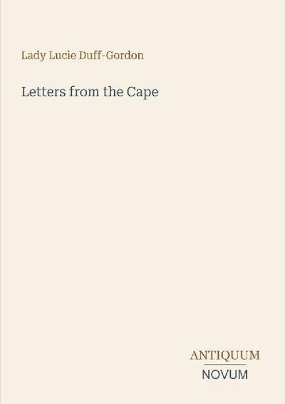 Letters from the Cape