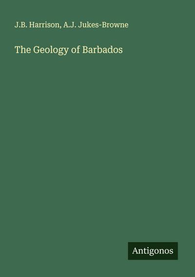The Geology of Barbados