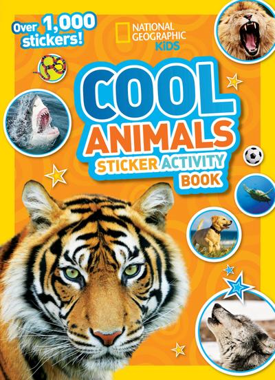 National Geographic Kids: Cool Animals Sticker Activity Book