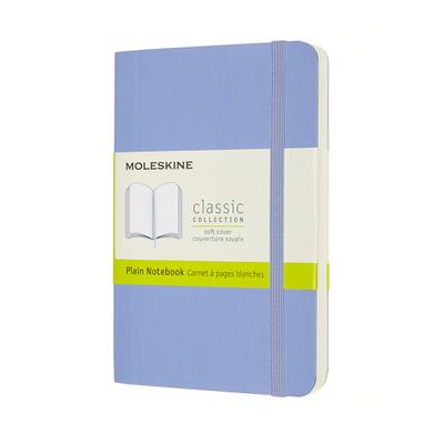 Moleskine Classic, Notizbuch Pocket/A6 Liniert, Hortensien Blau