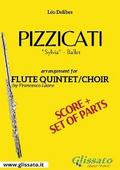 Flute Quintet / Choir "Pizzicati" score & parts