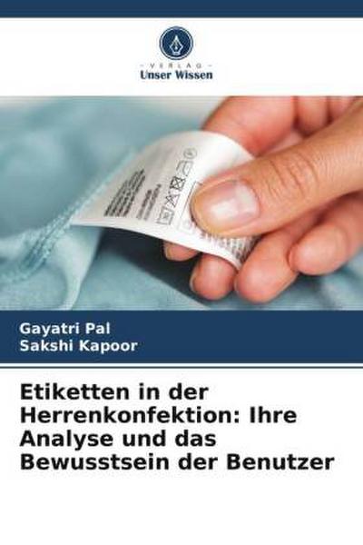 Etiketten in der Herrenkonfektion: Ihre Analyse und das Bewusstsein der Benutzer