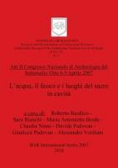 Atti II Congresso Nazionale di Archeologia del Sottosuolo