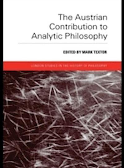 Austrian Contribution to Analytic Philosophy