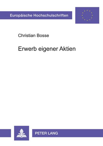 Erwerb eigener Aktien