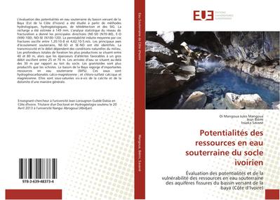 Potentialités des ressources en eau souterraine du socle ivoirien