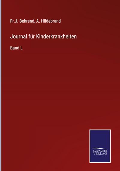 Journal für Kinderkrankheiten