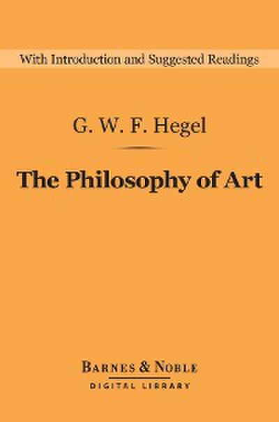 The Philosophy of Art (Barnes & Noble Digital Library)