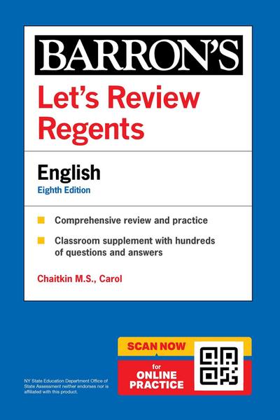 Let’s Review Regents: English, Eighth Edition
