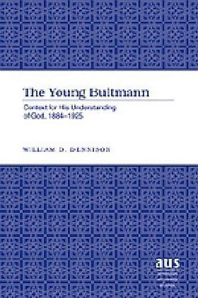 The Young Bultmann