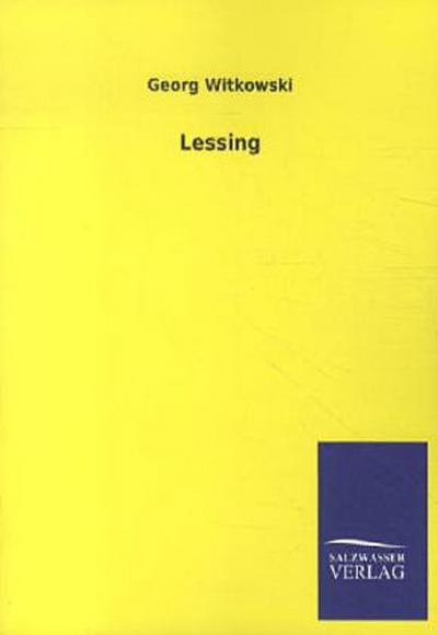 Lessing - Georg Witkowski