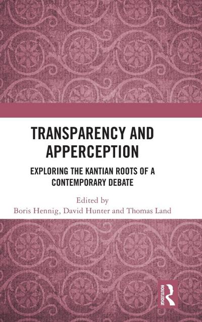 Transparency and Apperception