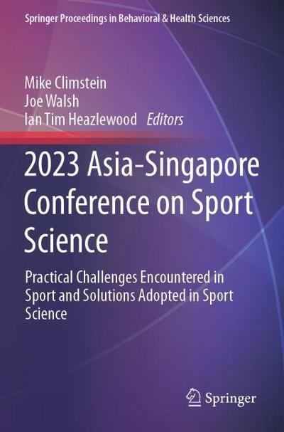 2023 Asia-Singapore Conference on Sport Science