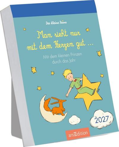 Abreißkalender Man sieht nur mit dem Herzen gut 2027 