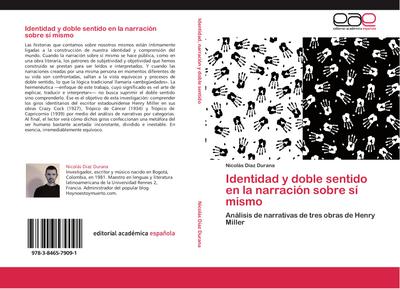 Identidad y doble sentido en la narración sobre sí mismo