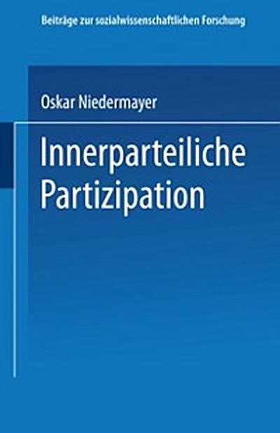 Innerparteiliche Partizipation