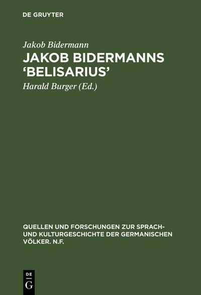 Jakob Bidermanns ’Belisarius’