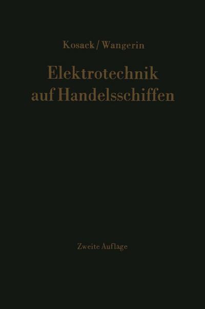 Elektrotechnik auf Handelsschiffen