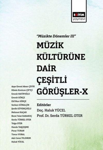 Müzik Kültürüne Dair Cesitli Görüsler - 10