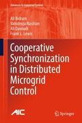 Cooperative Synchronization in Distributed Microgr