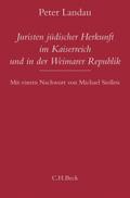 Juristen jüdischer Herkunft im Kaiserreich und in der Weimarer Republik