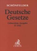 Deutsche Gesetze Gebundene Ausgabe II/2012: Rechtsstand: 24. Oktober 2012