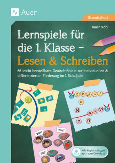 Lernspiele für die 1. Klasse - Lesen & Schreiben