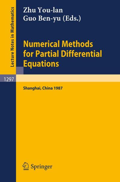 Numerical Methods for Partial Differential Equations