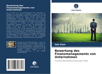 Bewertung des Finanzmanagements von Unternehmen