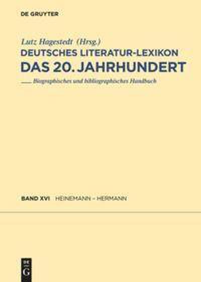 Deutsches Literatur-Lexikon - Das 20.Jahrhundert