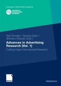 Advances in Advertising Research (Vol. 1)