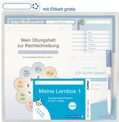 Meine Lernbox 1 - Teil B - Deutsch - Fit für das 1. Schuljahr